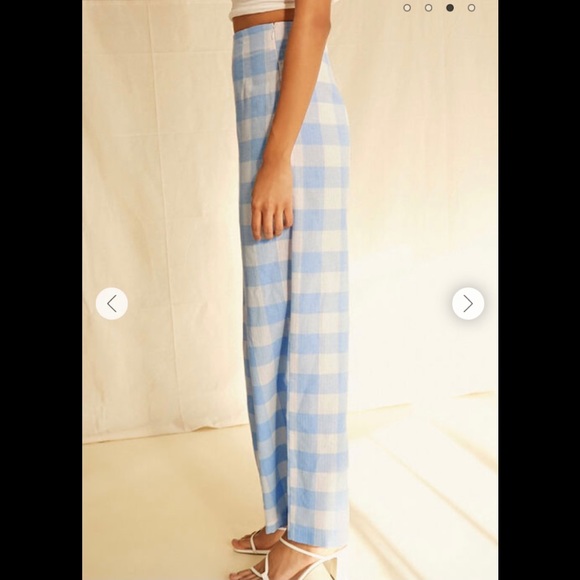 forever 21 high rise plaid pants - Picture 3 of 3